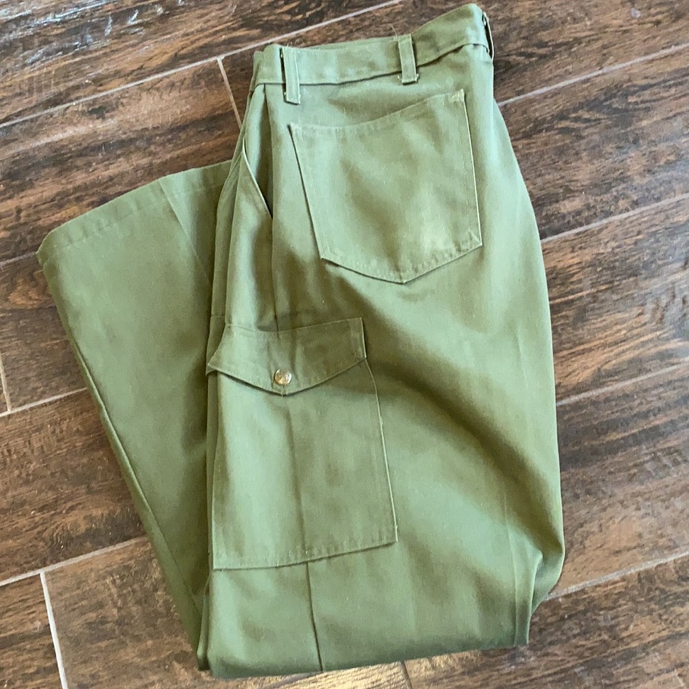 Olive Green Men's Cargo Pants